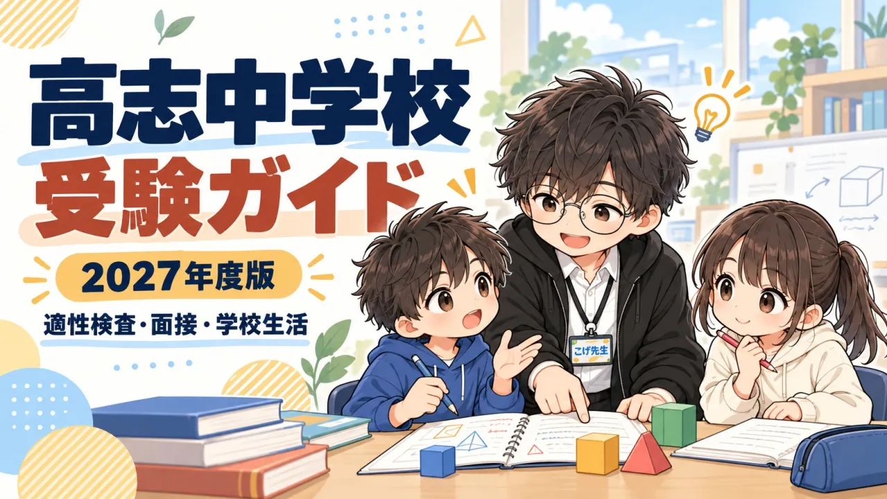 福井の中学受験・塾選び｜高志中の受験ガイド【2027年度】